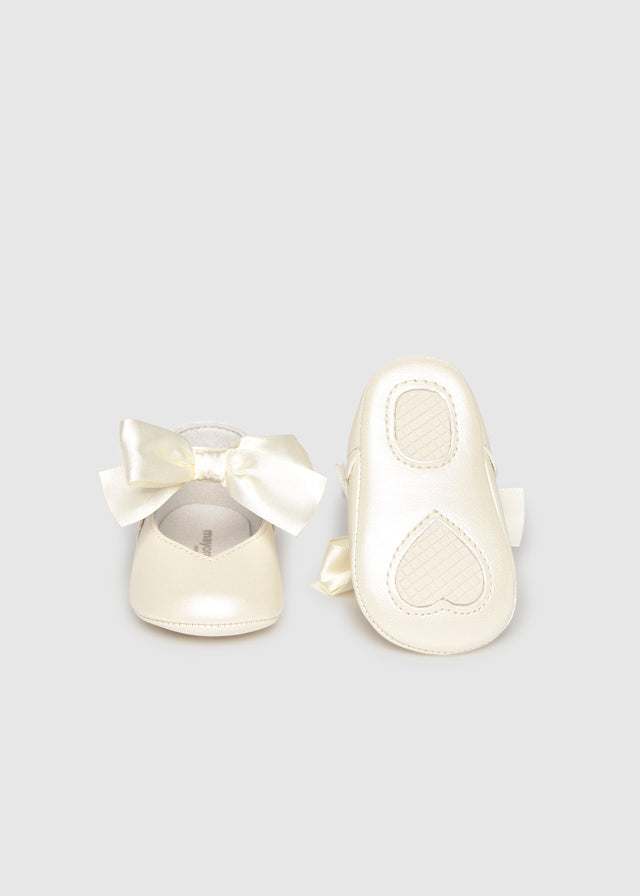 Sapatos cerimónia - mayoral - New Born menina - SS26-9090