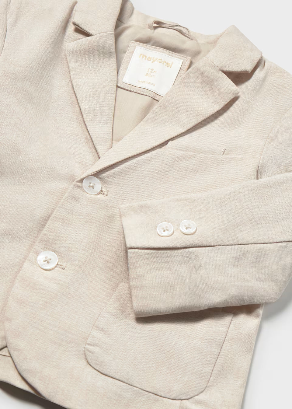 Jaqueta linho suiting - mayoral - Baby menino - SS26-1404