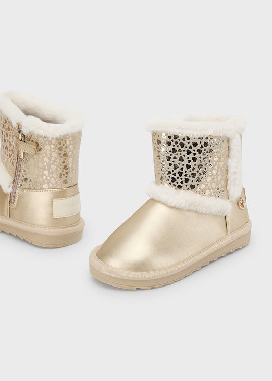 Bota australiana forro pelo - mayoral - Sapatos Mini Menina - AW25-44575
