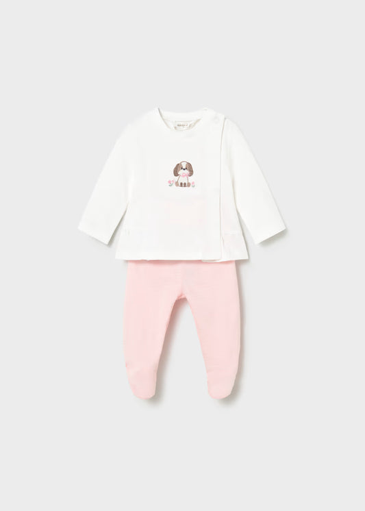 Conj.polaina - mayoral - New Born menina - SS26-1593