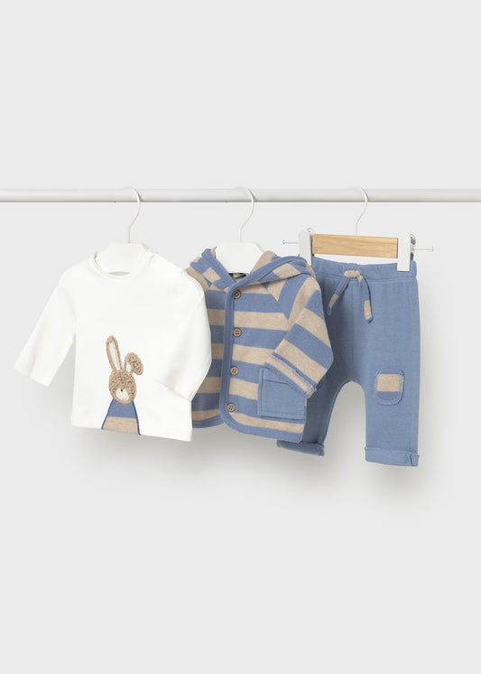 Fato treino com t-shirt recém nascido - mayoral - New Born menino - AW25-2625