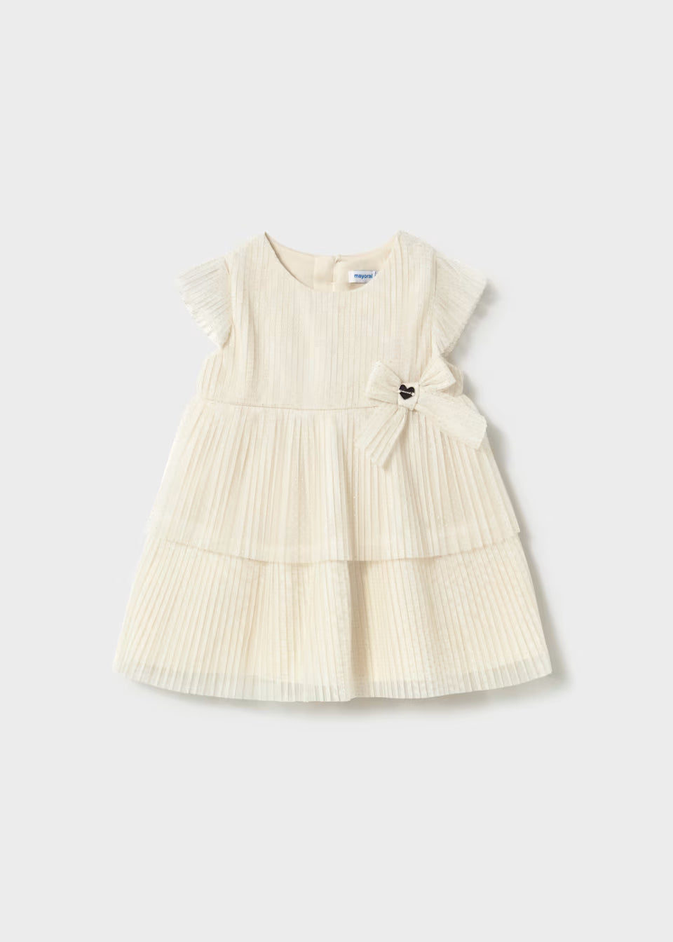 Vestido tule plissado - mayoral - Baby menina - SS26-1908