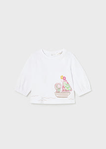 Pack 2 camisetas m/comp. - mayoral - New Born menina - SS24-1001