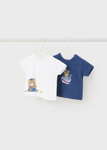 Carregar imagem no visualizador da galeria, Pack 2 camisetas m/curta - mayoral - New Born menino - SS24-1002
