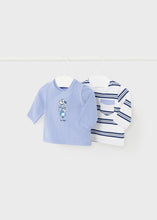 Carregar imagem no visualizador da galeria, Pack 2 camisetas m/comp. - mayoral - New Born menino - SS24-1004
