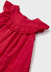 Vestido faixa bordada - mayoral - Baby menina - SS24-1915