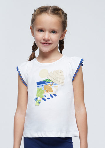 Camiseta alças - mayoral - Mini Menina - SS24-3096
