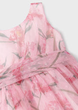Carregar imagem no visualizador da galeria, Vestido tule estampado floral - Abel &amp; Lula - Menina - SS24-5044
